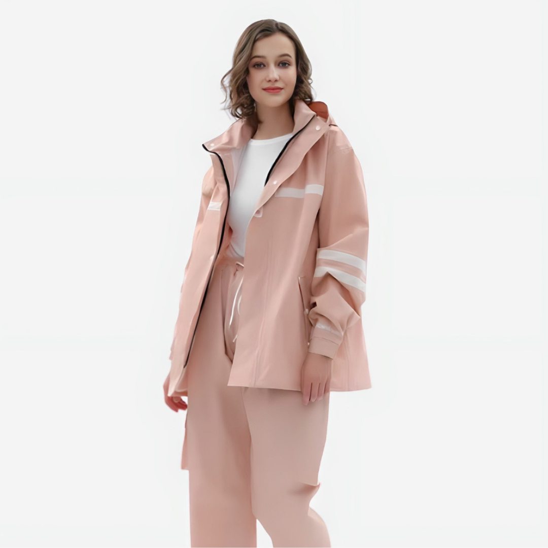Women's Waterproof Rain Suit - Lightweight & Breathable