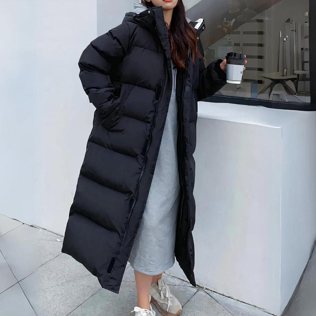 Women's Weather-Resistant Long Winter Parka