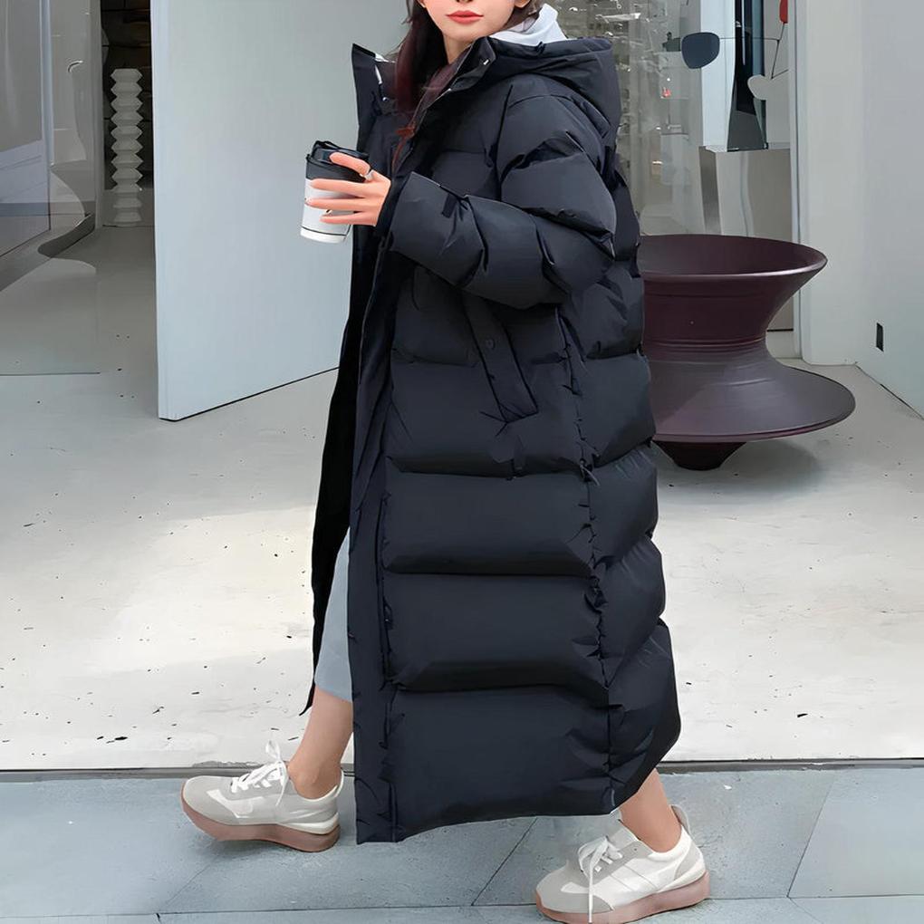 Women's Weather-Resistant Long Winter Parka