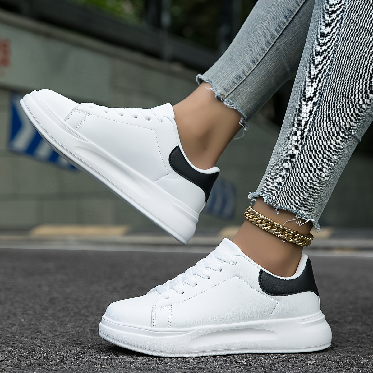 Women's White Sneakers