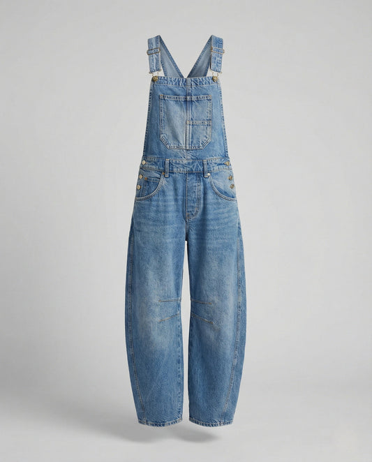 Women's Wide-Leg Overalls