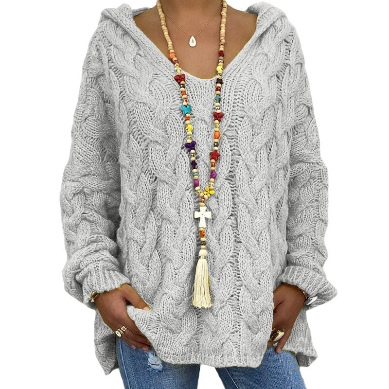 Women's Winter Hooded Sweater