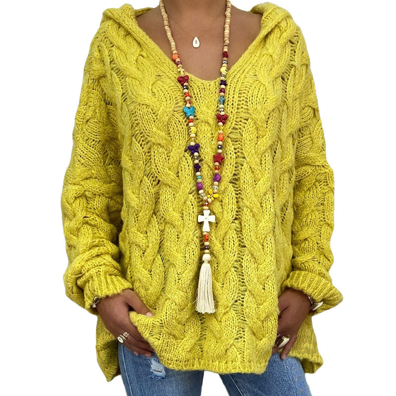 Women's Winter Hooded Sweater