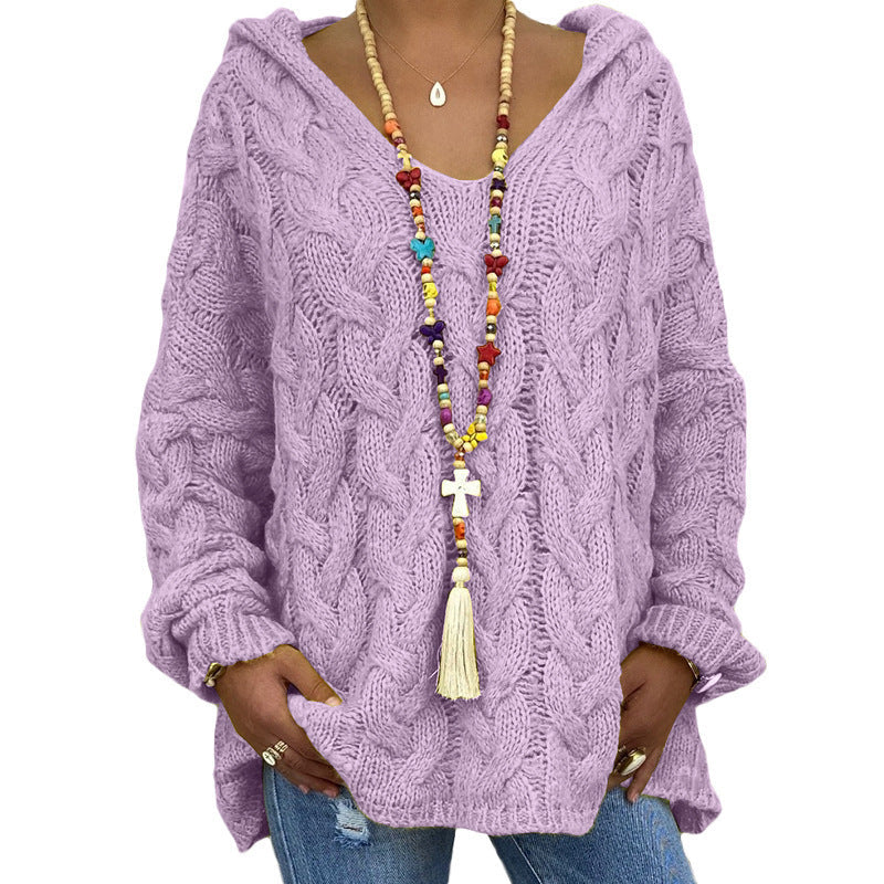 Women's Winter Hooded Sweater