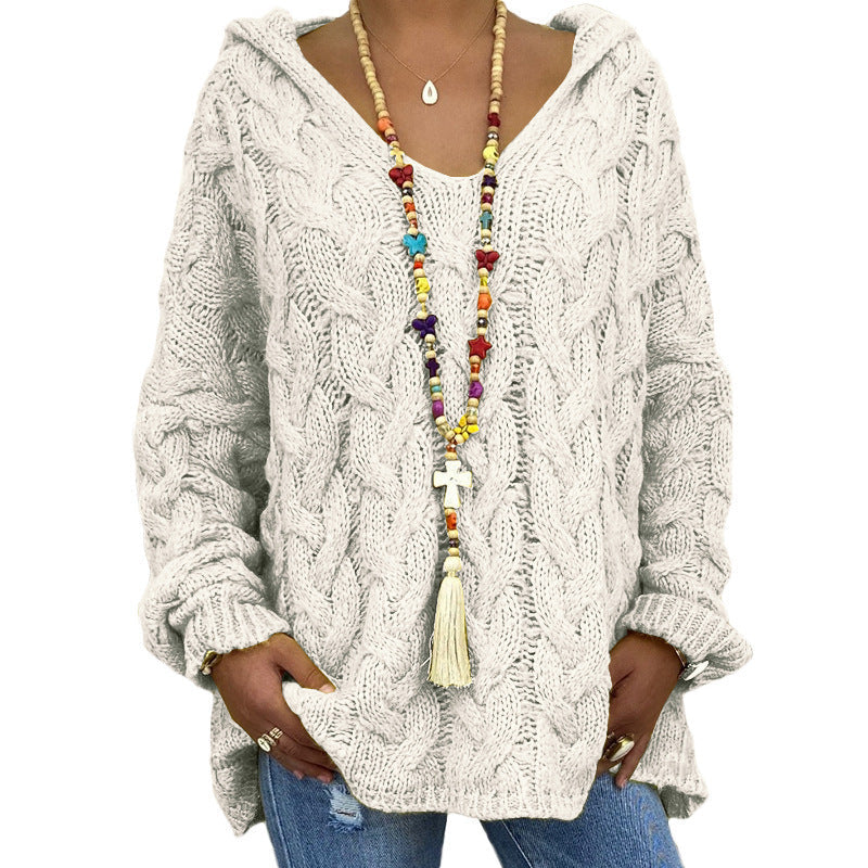 Women's Winter Hooded Sweater
