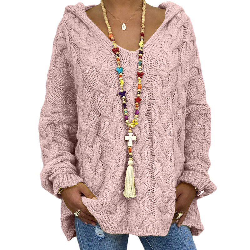 Women's Winter Hooded Sweater