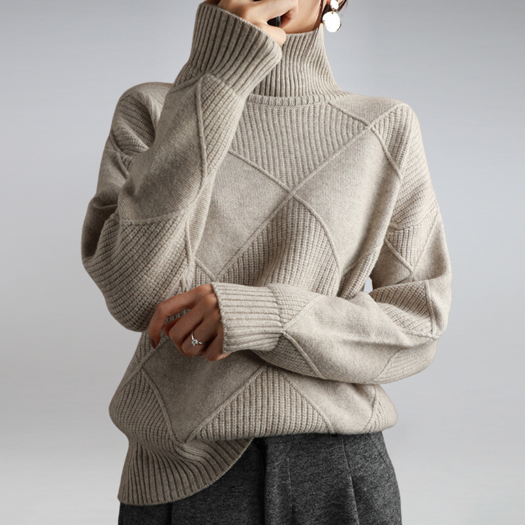 Women's Winter Turtleneck Sweater