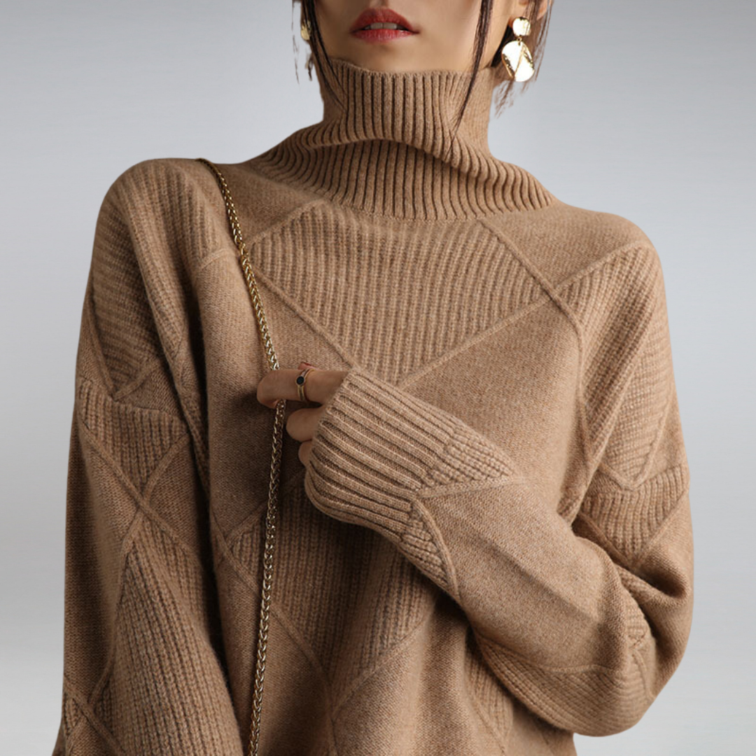 Women's Winter Turtleneck Sweater