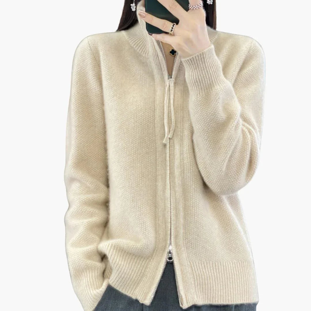 Women's Zip-Up Cardigan