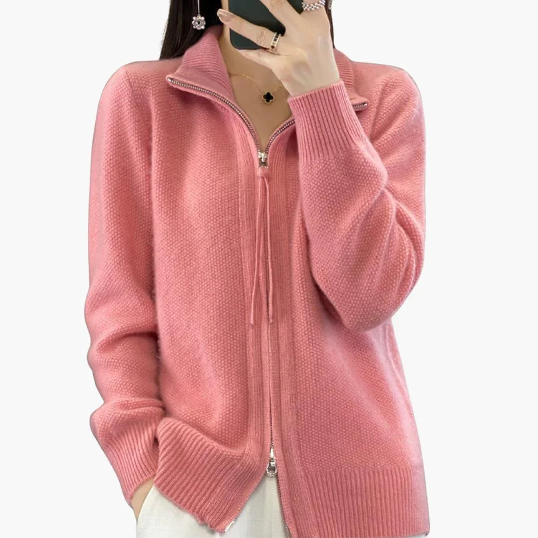 Women's Zip-Up Cardigan