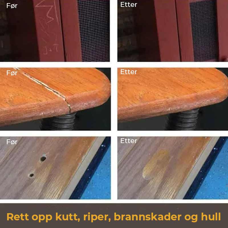 Wood Floor and Furniture Repair Kit - Scratches and Damage