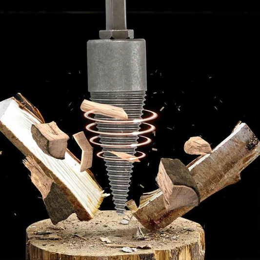 Wood Splitting Drill Bit - Compatible with All Drills