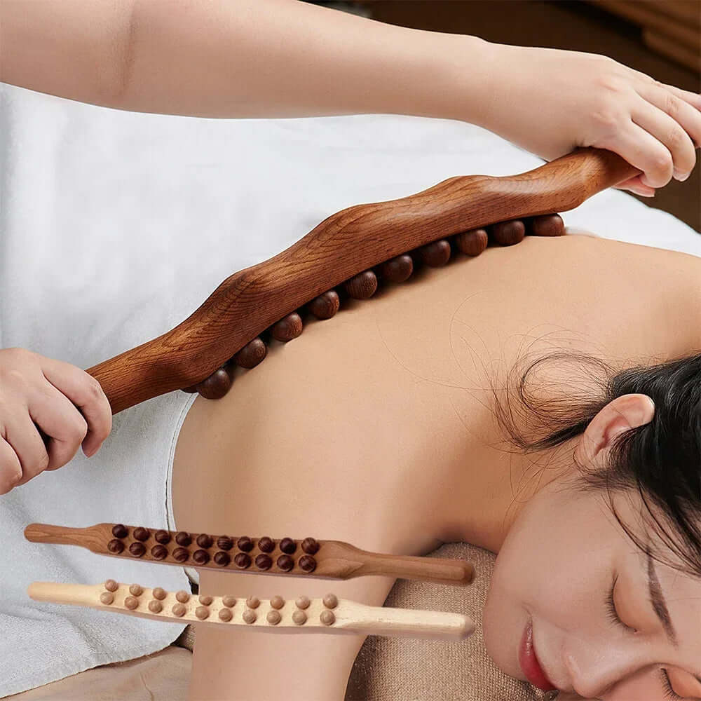 Wooden Gua Sha Massage Stick