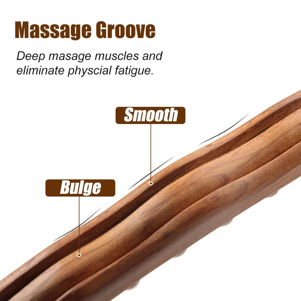 Wooden Gua Sha Massage Stick
