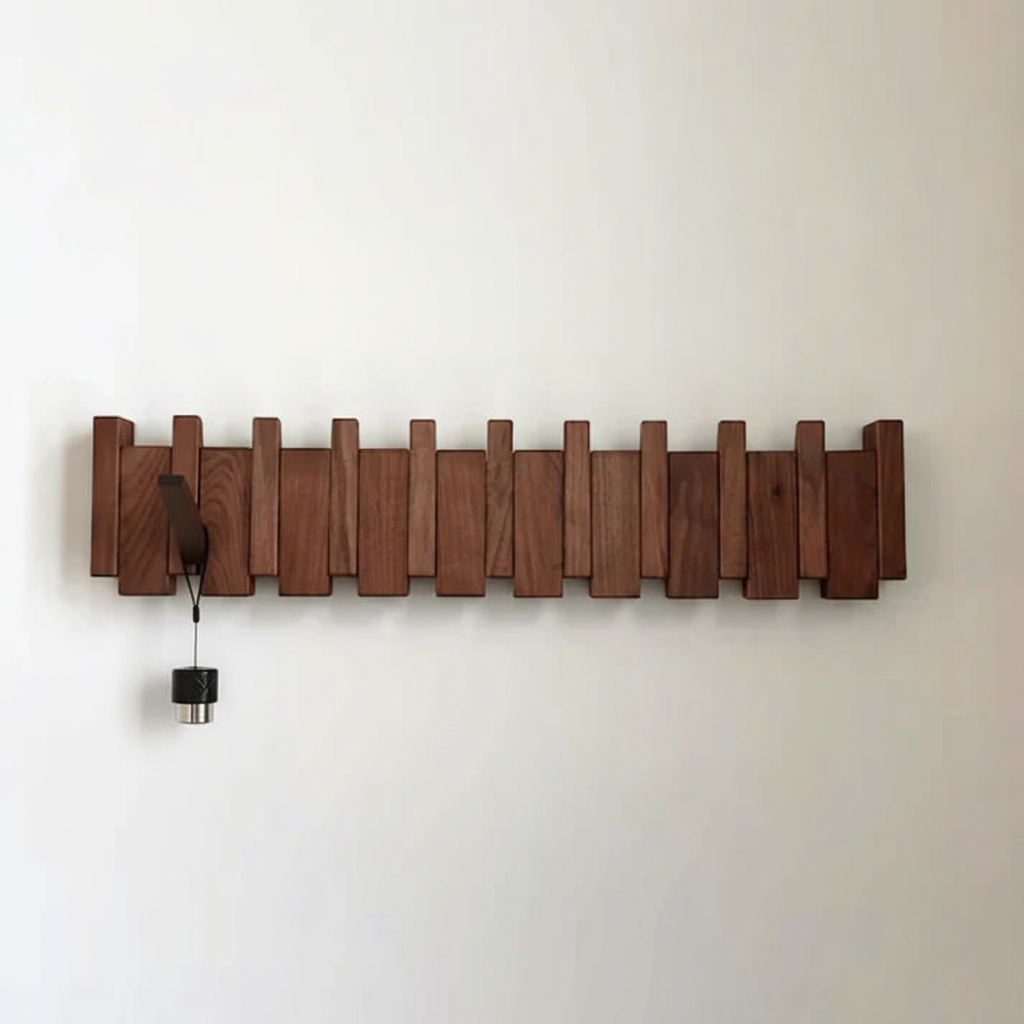 Wooden Hallway Hooks