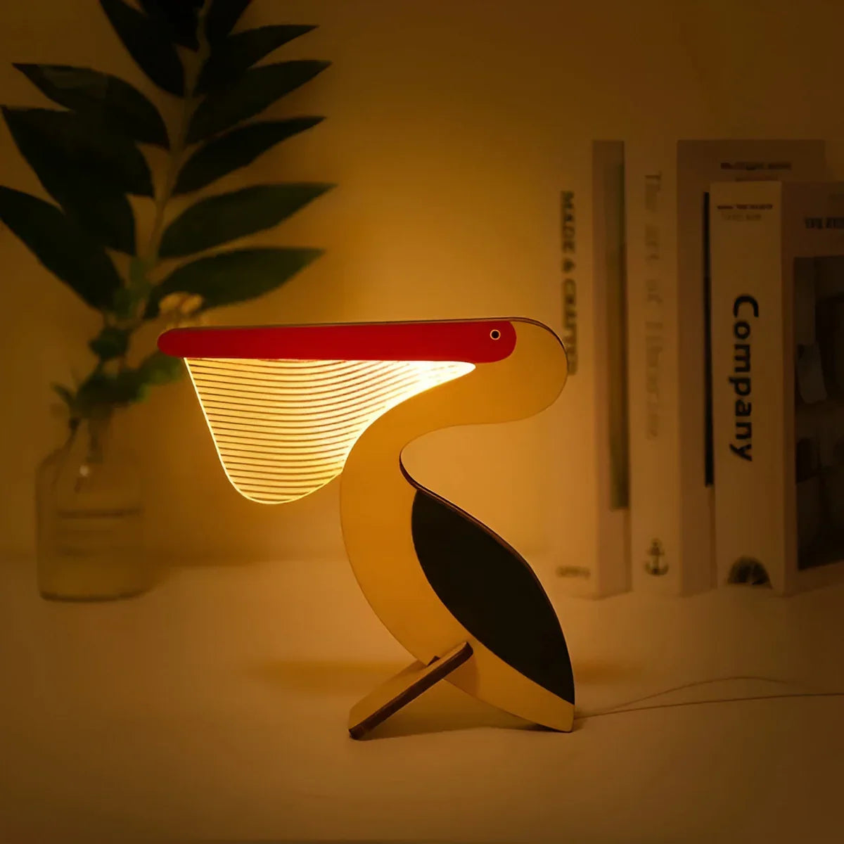 Wooden Table Lamp