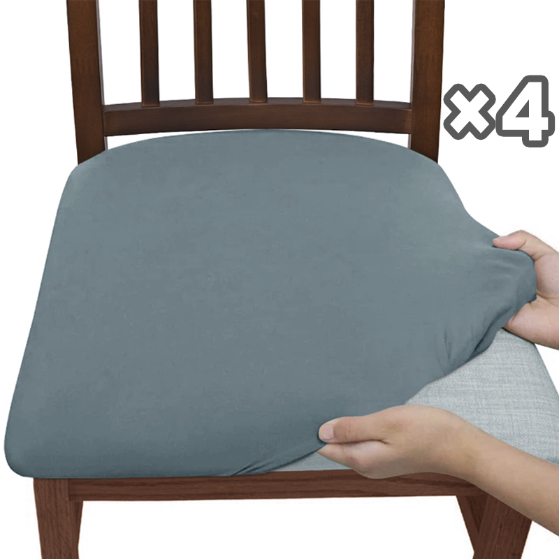 Wrinkle-Free Dining Chair Seat Cover