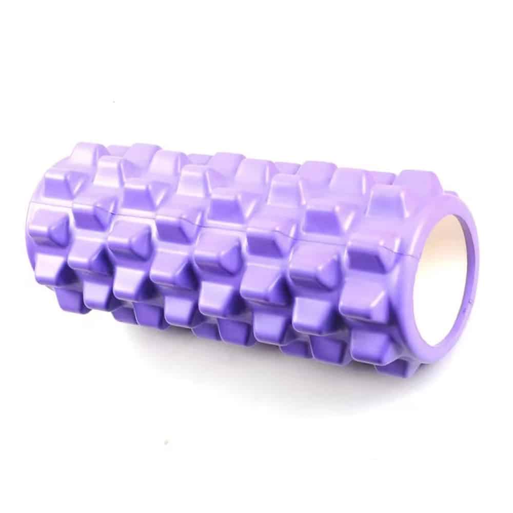 Yoga Foam Roller in Black or Purple