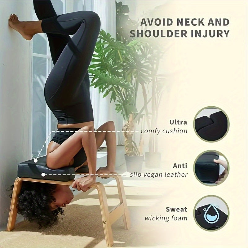 Yoga Headstand Bench – Comfort and Stability for Yoga Enthusiasts