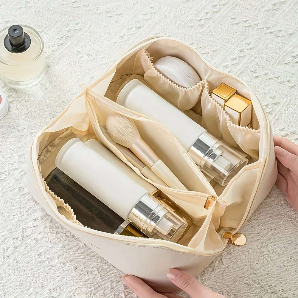 Zip-Top Travel Makeup Bag