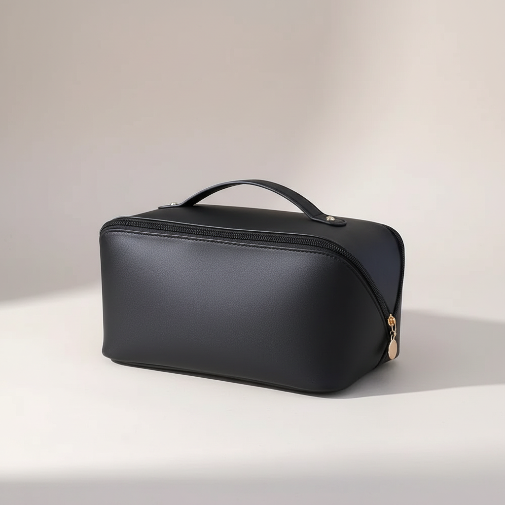Zip-Top Travel Makeup Bag
