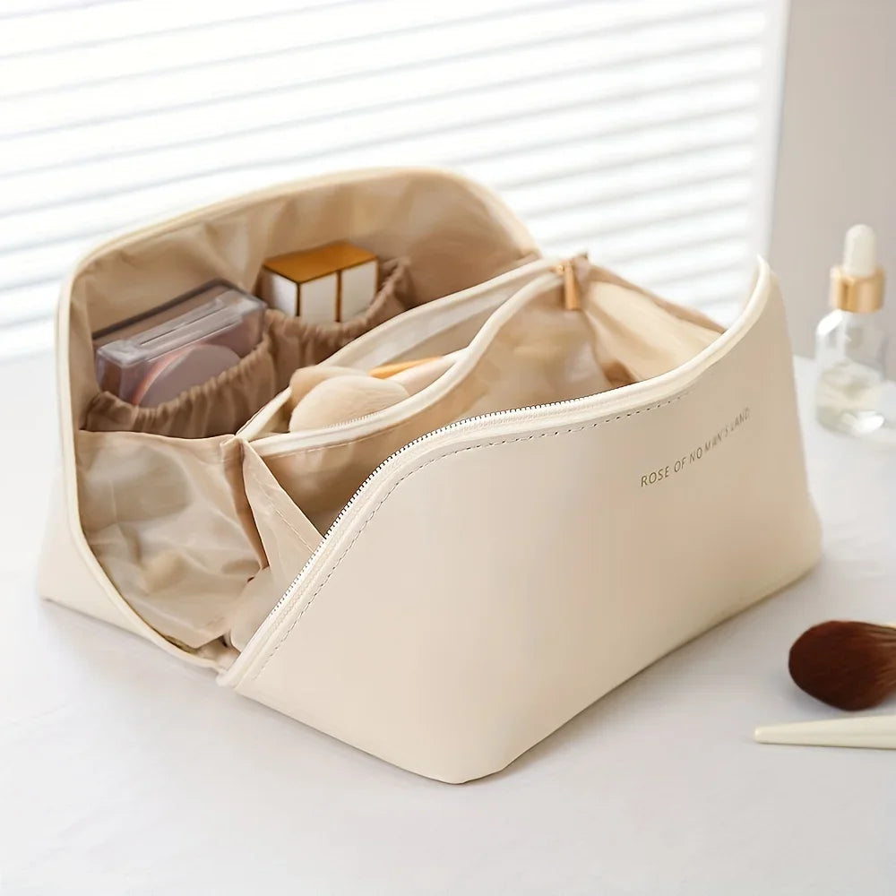 Zip-Top Travel Makeup Bag